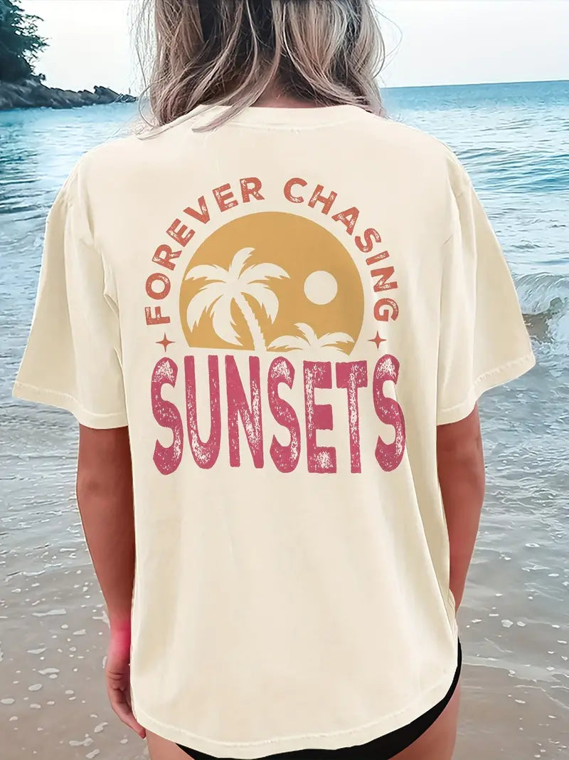 CAYUCOS Women's Sunset Serenade T-Shirt