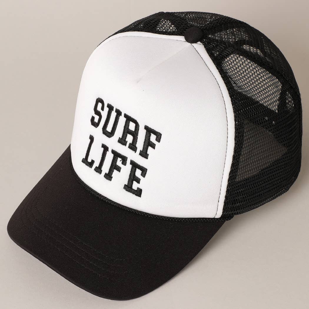 SURF LIFE Foam Trucker Cap: ONE SIZE / FUCH