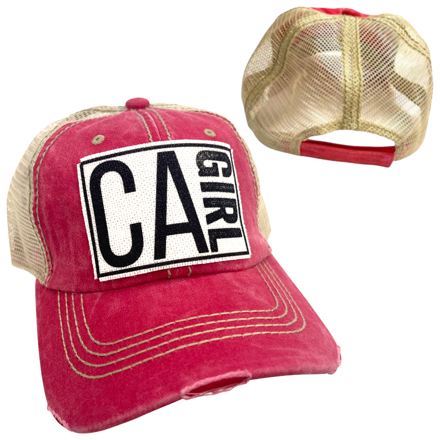 CALIFORNIA GIRL PONYTAIL AND UNISEX HATS