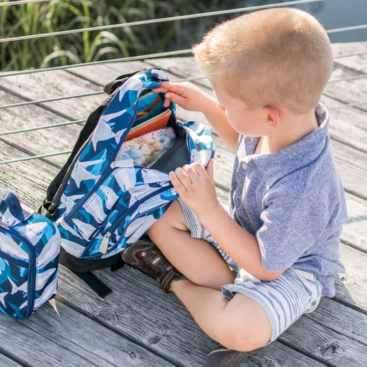 Sharks Backpack - 15 Inch