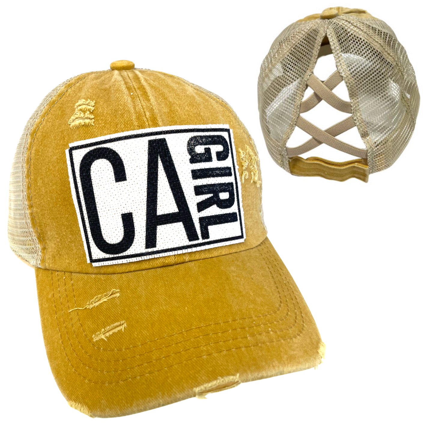 CALIFORNIA GIRL PONYTAIL AND UNISEX HATS