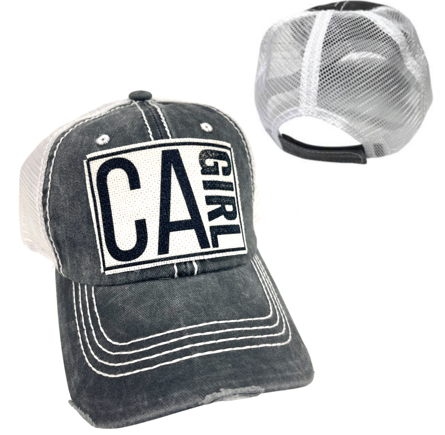 CALIFORNIA GIRL PONYTAIL AND UNISEX HATS