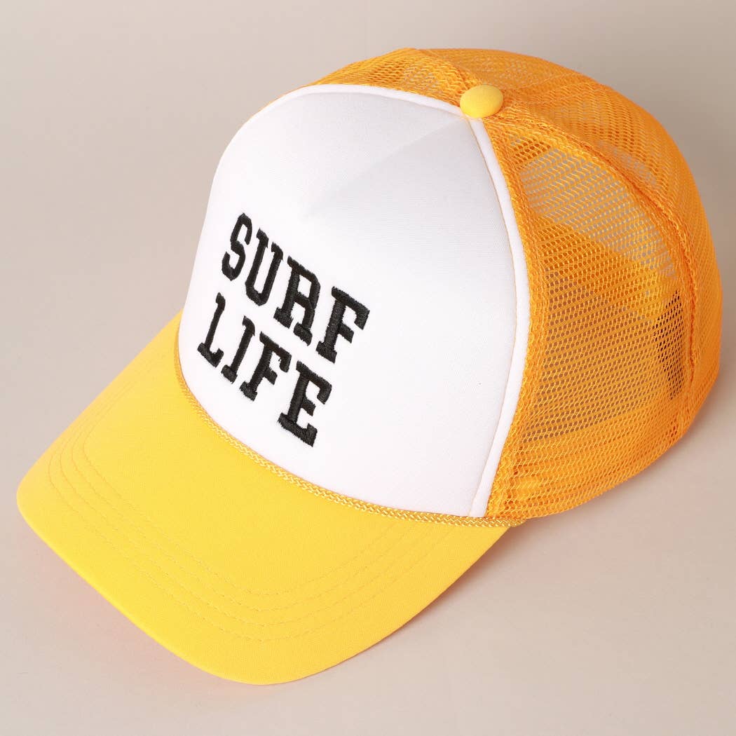 SURF LIFE Foam Trucker Cap: ONE SIZE / FUCH