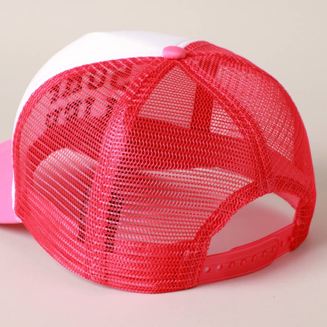 SURF LIFE Foam Trucker Cap: ONE SIZE / FUCH