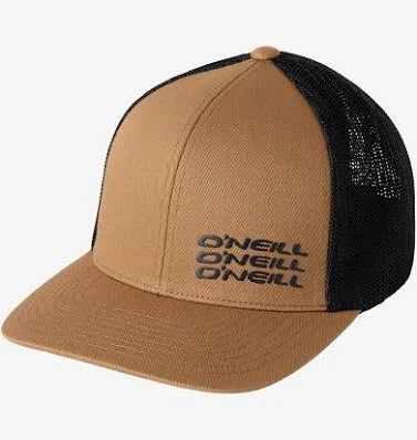 STACKED STRECH FIT HAT-DARK KHAKI