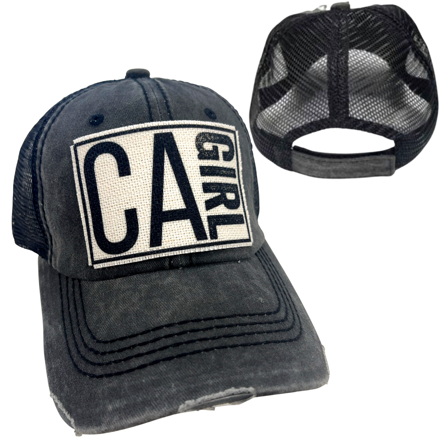 CALIFORNIA GIRL PONYTAIL AND UNISEX HATS