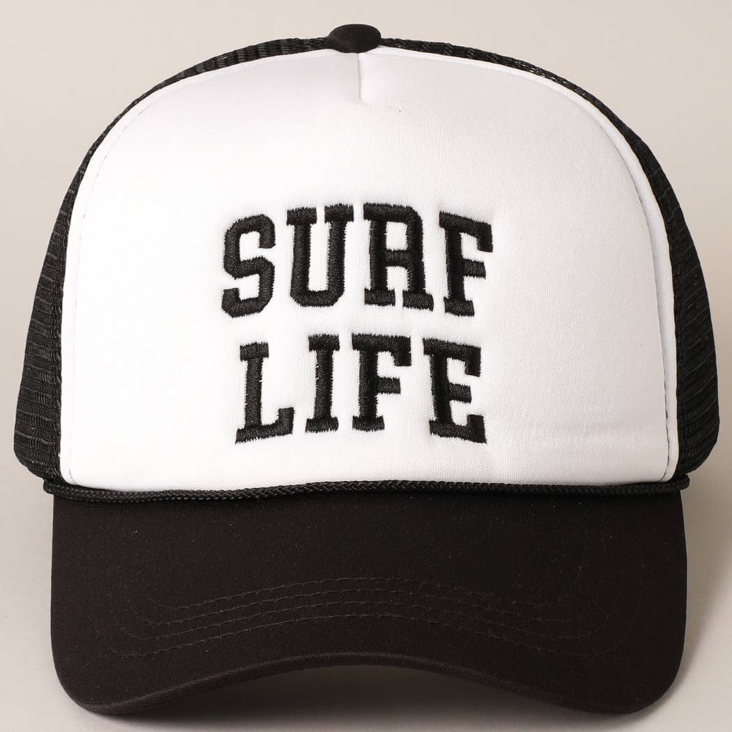 SURF LIFE Foam Trucker Cap: ONE SIZE / FUCH