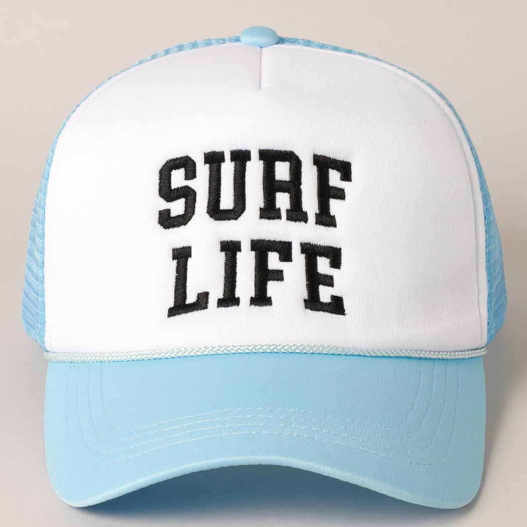 SURF LIFE Foam Trucker Cap: ONE SIZE / FUCH