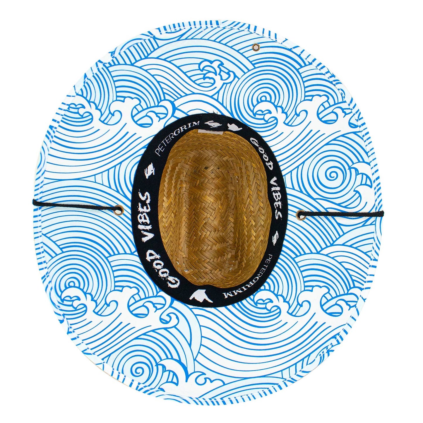 Wave Rush Straw Lifeguard Hat