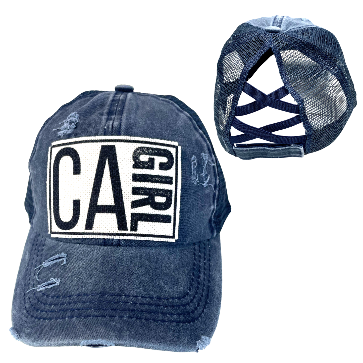 CALIFORNIA GIRL PONYTAIL AND UNISEX HATS