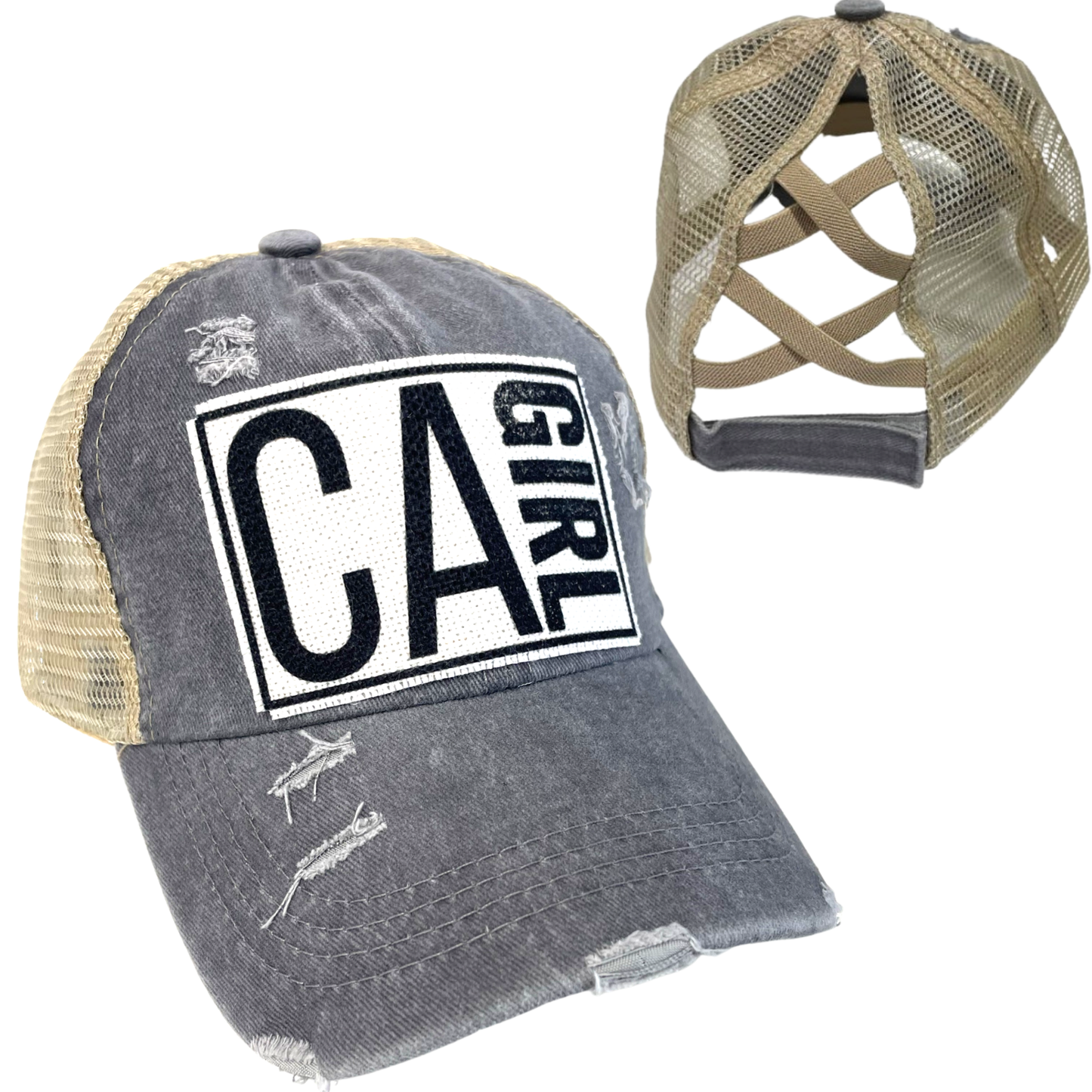 CALIFORNIA GIRL PONYTAIL AND UNISEX HATS