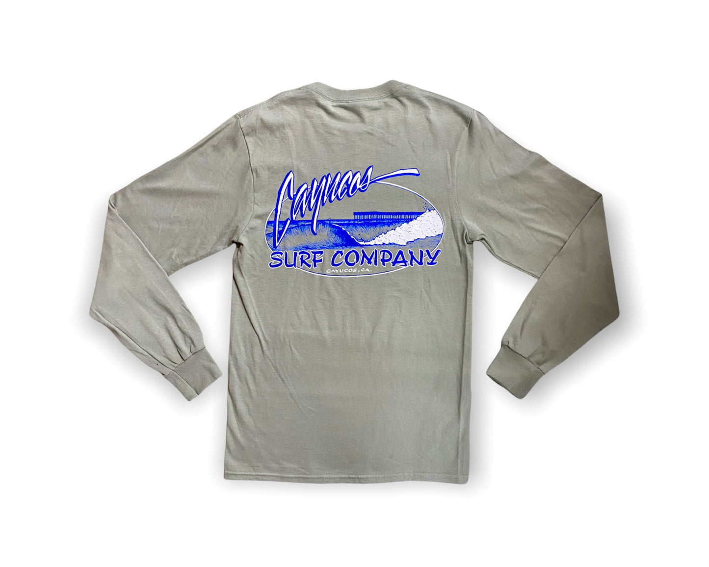 Cayucos New/Old Pier Long Sleeve