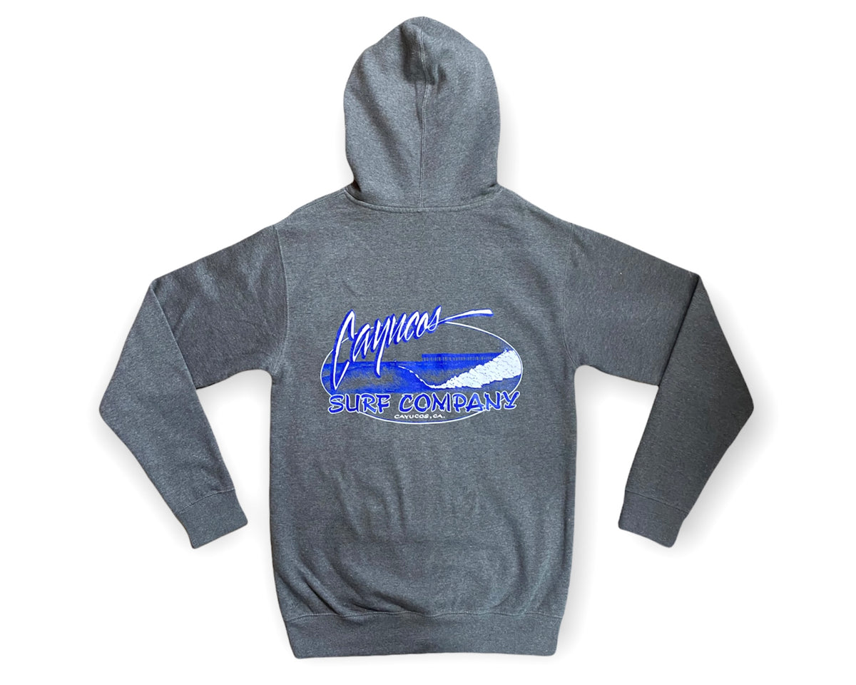 Cayucos Surf Old Pier Pullover Hood