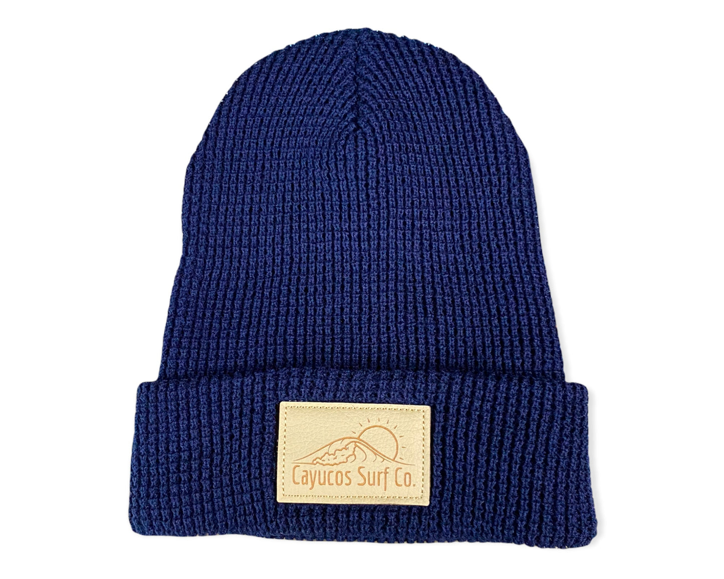 Cayucos Sunset Wave Waffle Beanie