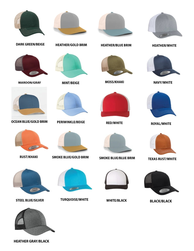 Cayucos Wooden Heart - Leather Patch Hat