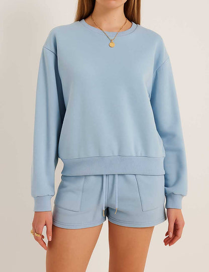 Cayucos Surf Print Ladies Sweatshirts & Shorts