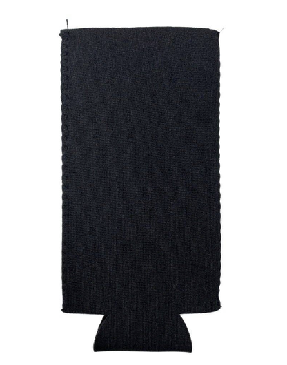PERSONALIZED CAN KOOZIE: Black / Slim