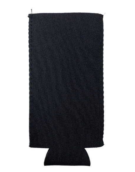 PERSONALIZED CAN KOOZIE: Black / Slim