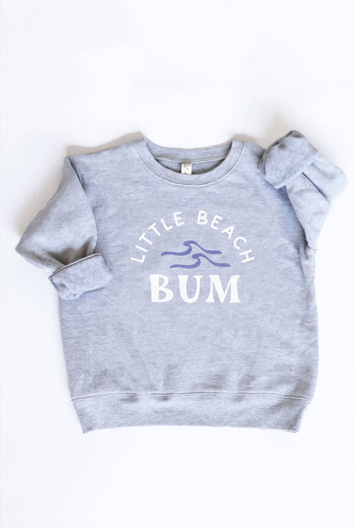 LITTLE BEACH BUM Toddler Graphic Sweatshirt