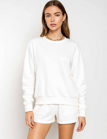 Cayucos Surf Print Ladies Sweatshirts & Shorts