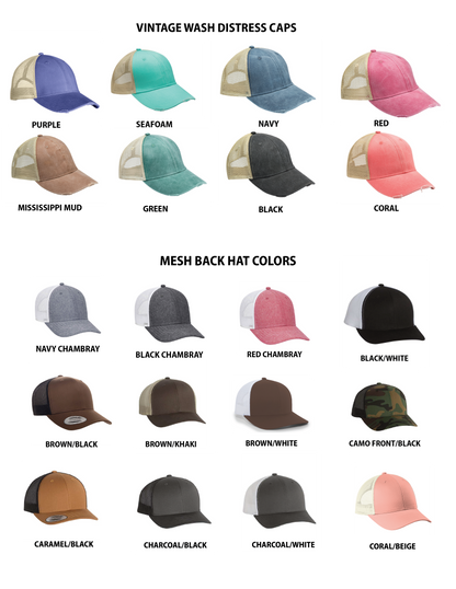 Wooden Heart - Leather Patch Hat - CUSTOMIZABLE: Heather Gray/Gold Brim