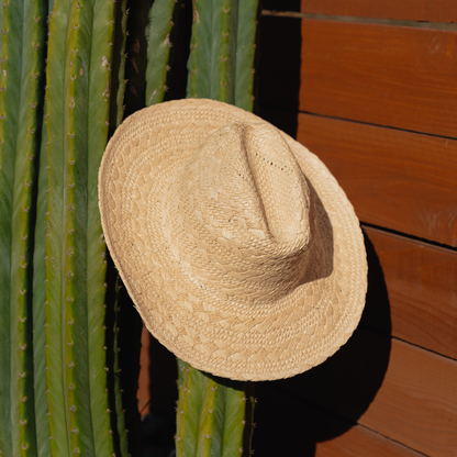Local Beach Dune Cowboy Sun Hat: Beige
