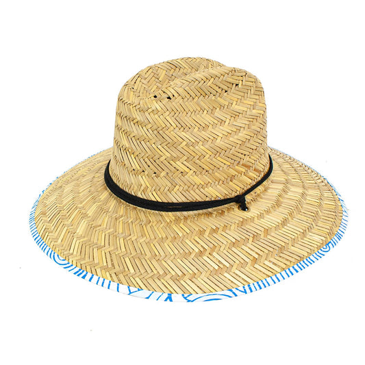 Wave Rush Straw Lifeguard Hat