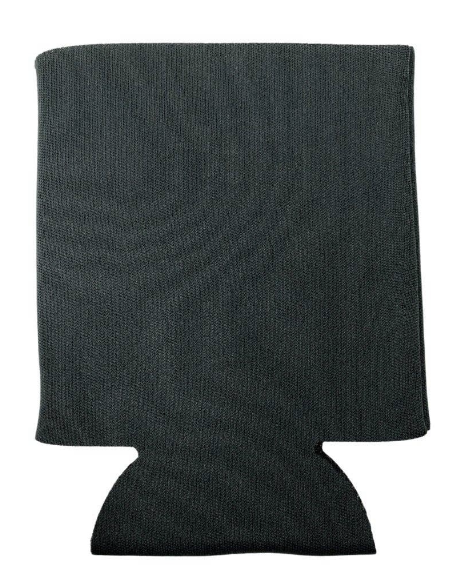 PERSONALIZED CAN KOOZIE: Black / Slim