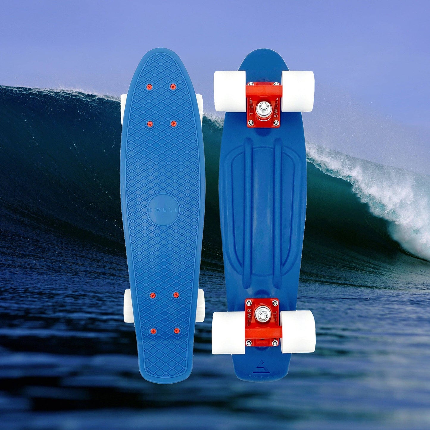 Swell Cruiser Skateboard Complete 22" and 28"- Oceans: 22"