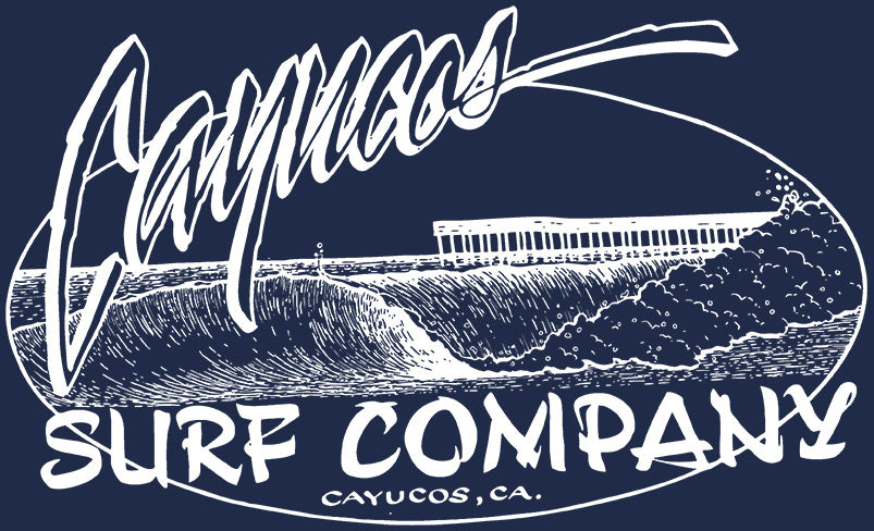 Cayucos Surf Old Pier Zip Hoodie Kids