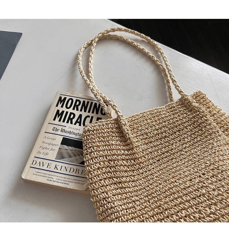 Simple Large Capacity Casual Shoulder Bag MK2BLW6W10BBG786