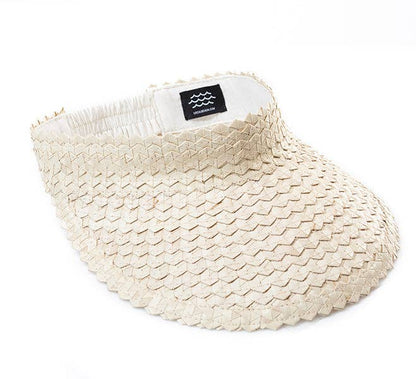 Playa Straw Visor: Cocoa
