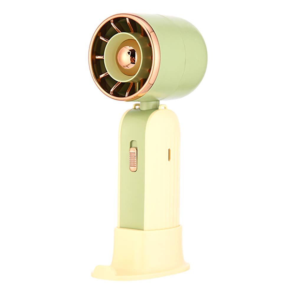 Light Up Phone Stand Portable Handheld Mini Fan