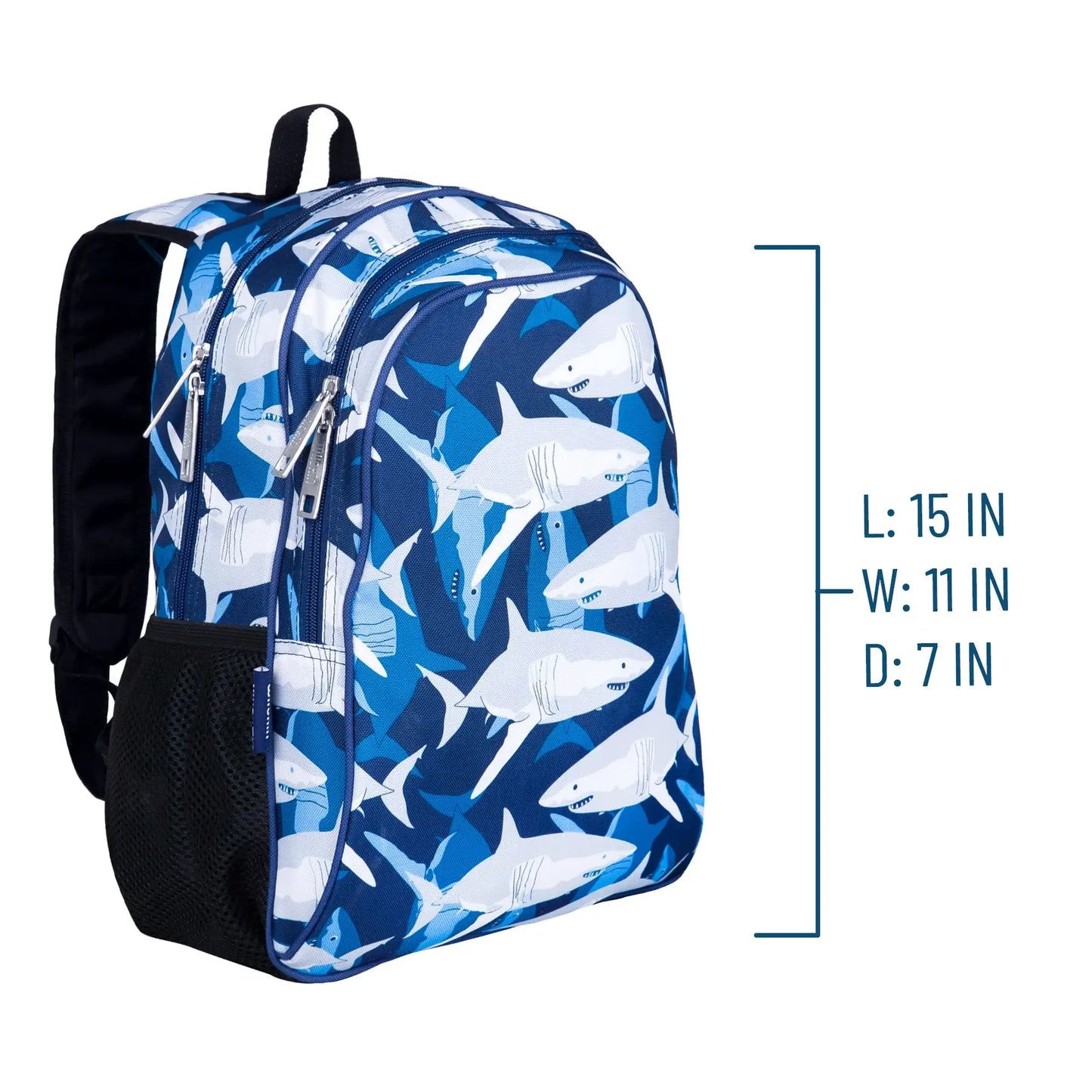 Sharks Backpack - 15 Inch