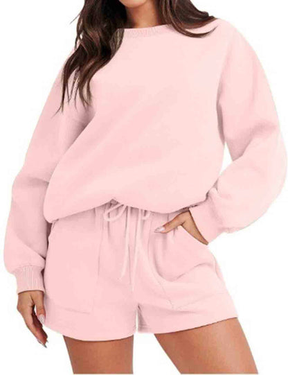 Cayucos Surf Print Ladies Sweatshirts & Shorts