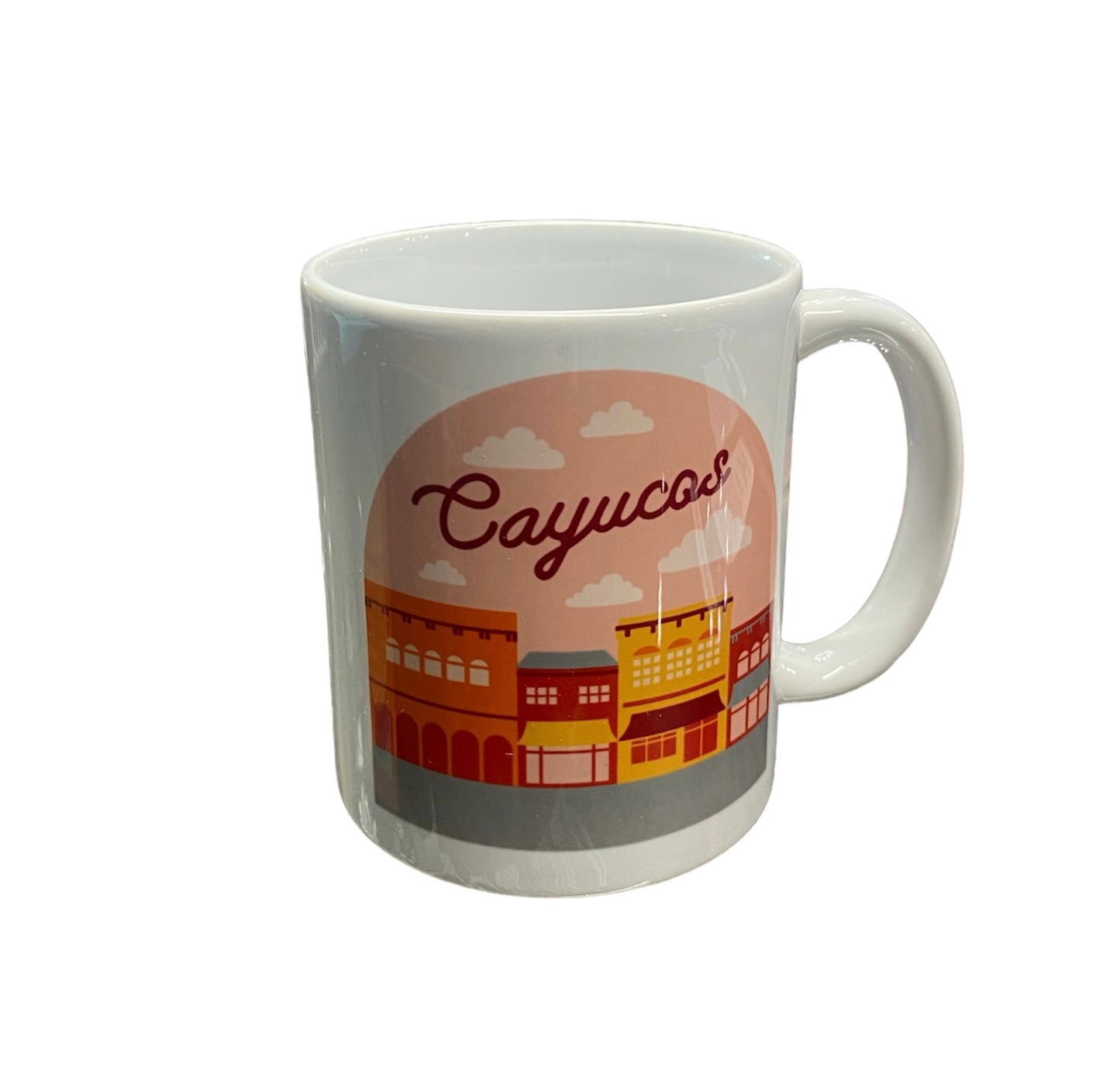 Personalized City Mug - Small Town View