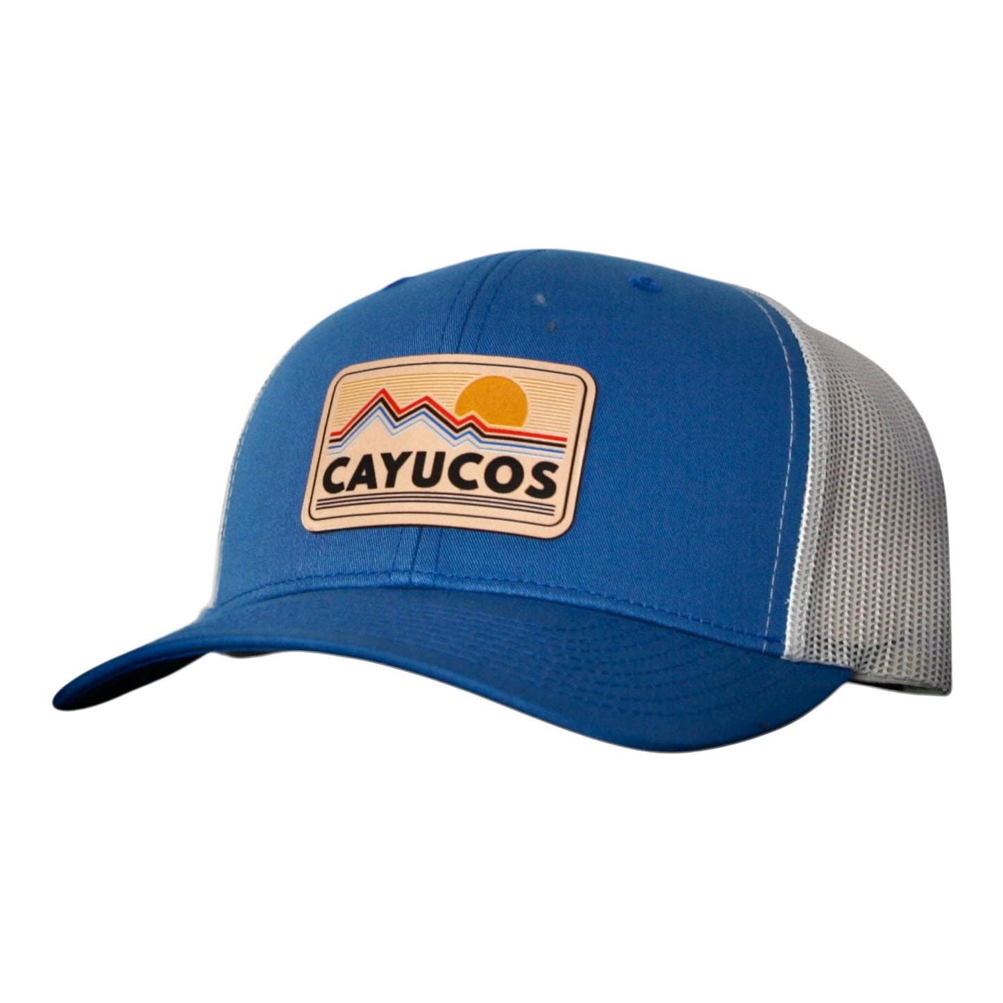 Cayucos Surf Sunset - Leather Patch Hat