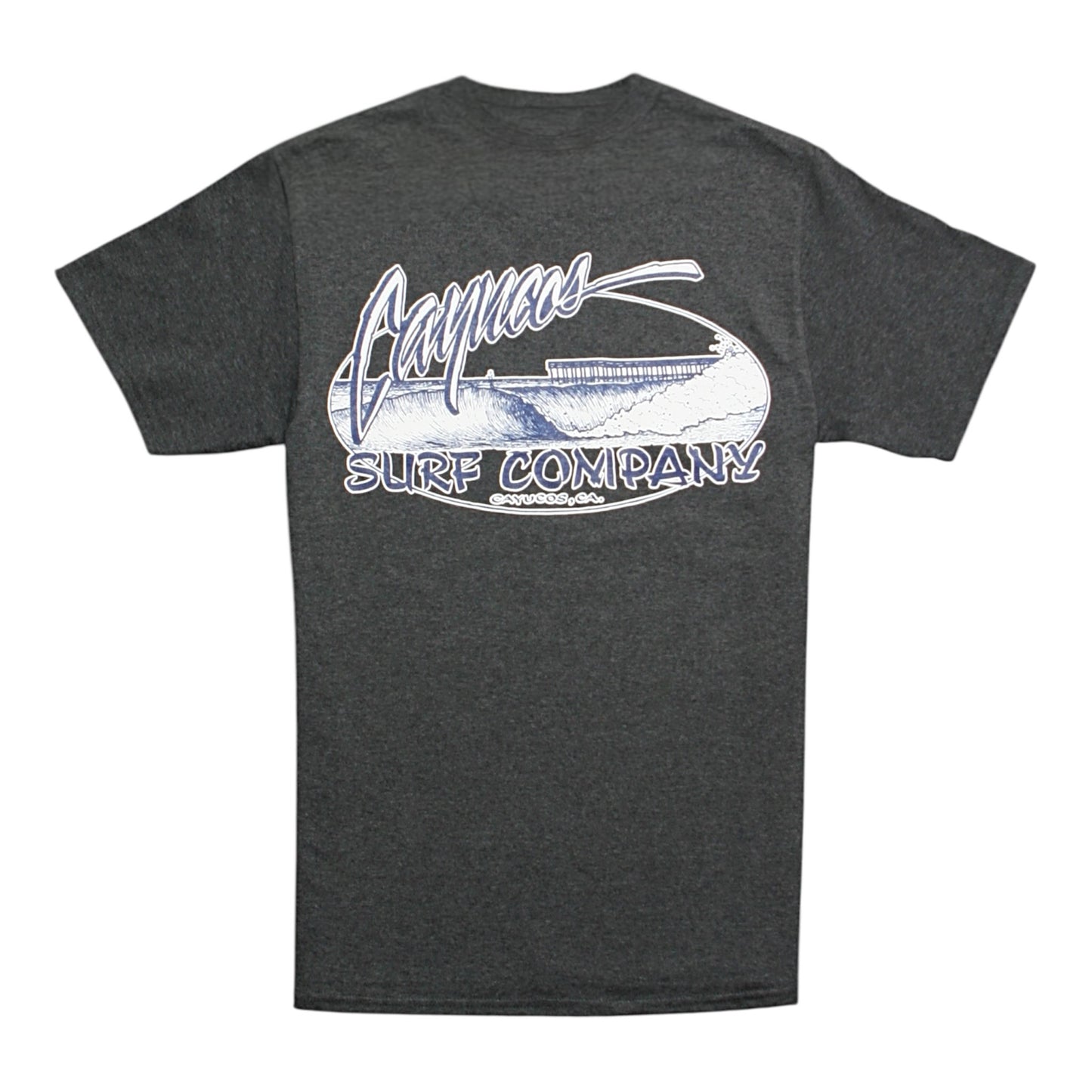 Cayucos Surf Short Sleeve Old Pier