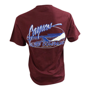 CAYUCOS SURF SHORT SLEEVE OLD PIER