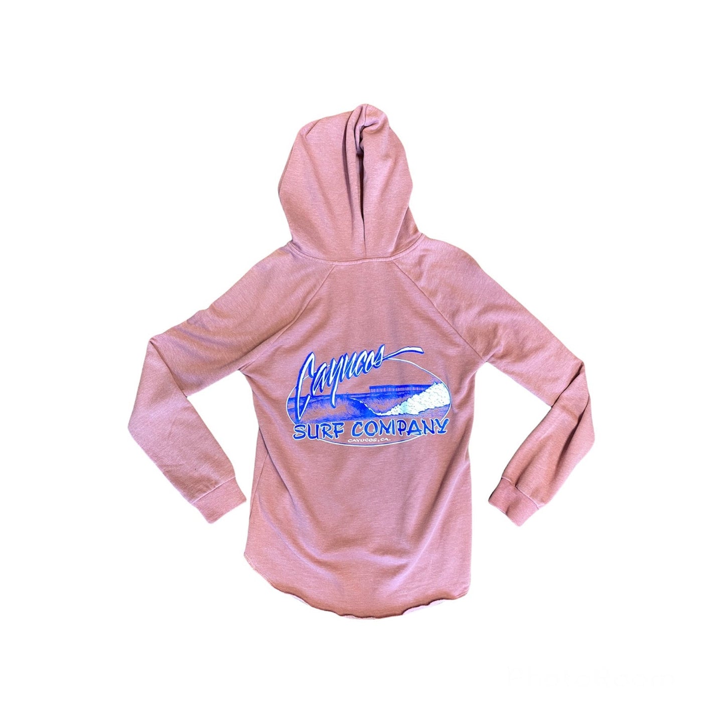 Cayucos Womens Old Pier Zip Up Hood