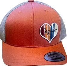 Load image into Gallery viewer, Cayucos Wooden Heart - Leather Patch Hat