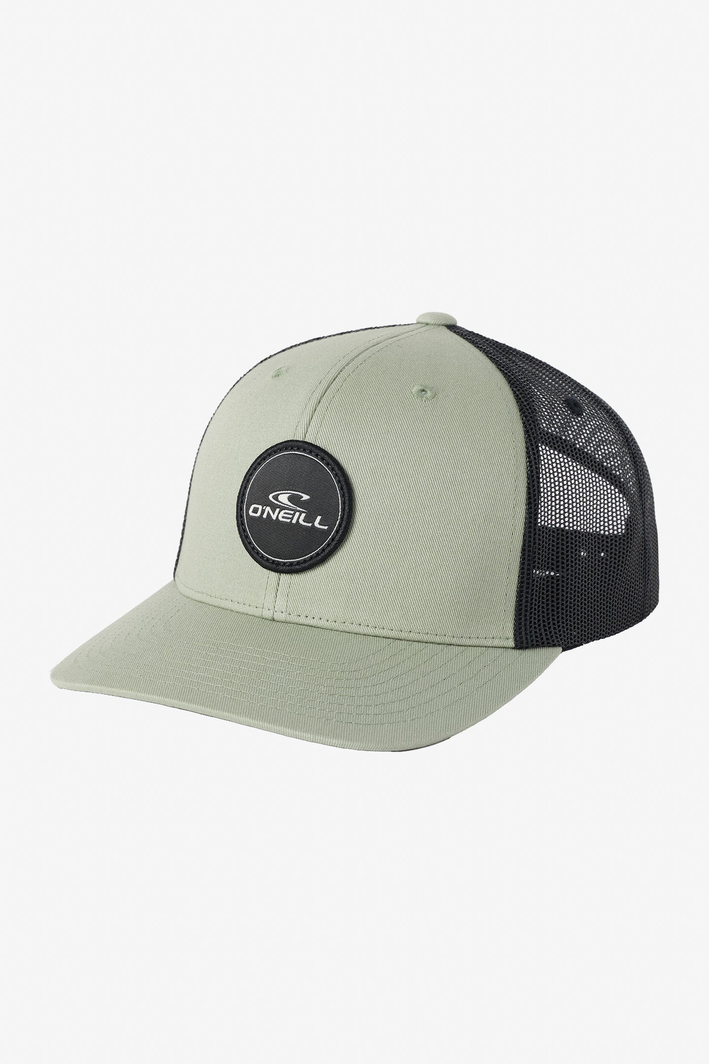 LOGO TRUCKER HAT- LIGHT GREY
