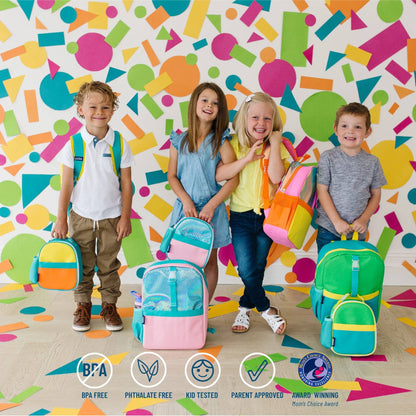 Orange Shimmer Pack It All Backpack