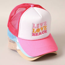 Load image into Gallery viewer, Beach Lovers Trucker Foam Cap