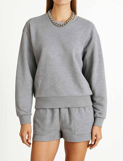 Cayucos Surf Print Ladies Sweatshirts & Shorts