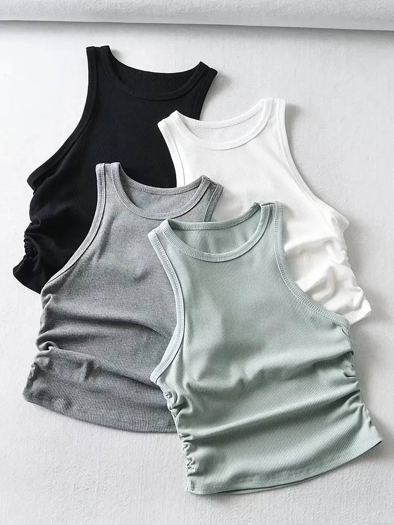 Cayucos Solid Color Tank Top