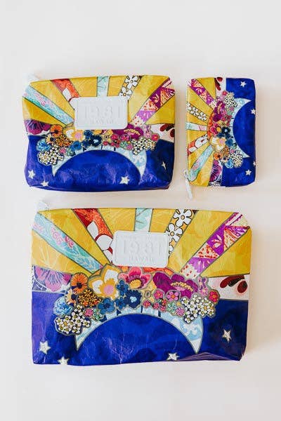 Adventure Pouch - Sun + Moon Collage