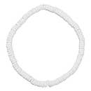 Stretch White Puka Shell Bracelet- PC