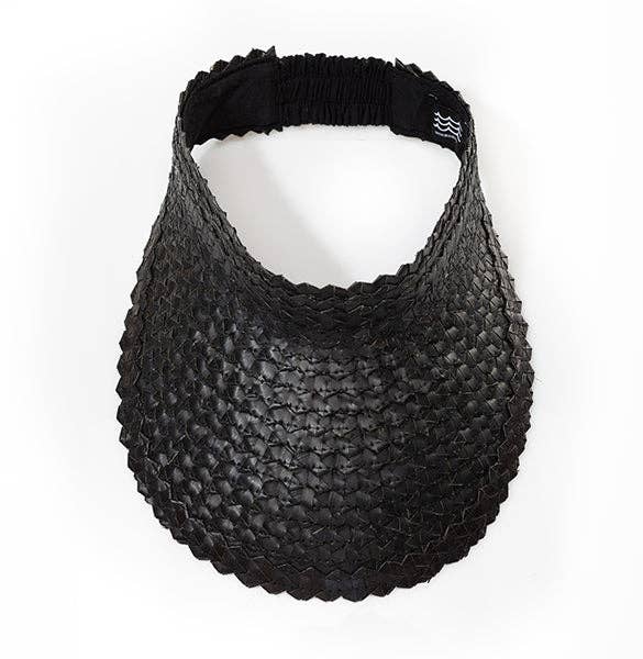 Playa Straw Visor: Cocoa