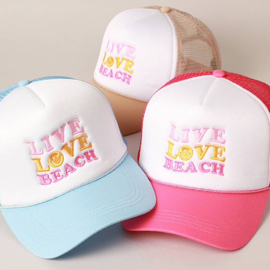 Beach Lovers Trucker Foam Cap